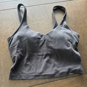 Women's Black align tank